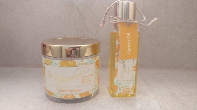 Apricot Sparkle and Apricot Oil